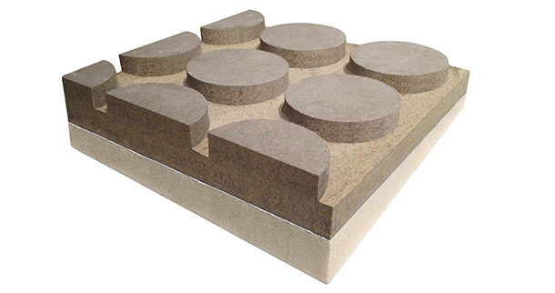Radiante in cementolegno e polistirene estruso BetonRadiant Strong