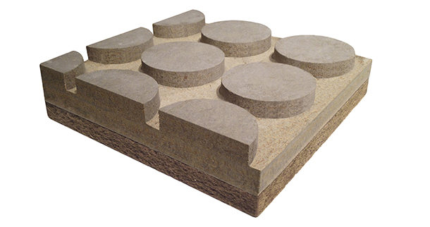 Sistema radiante in cementolegno e fibra di legno BetonRadiant Fiber